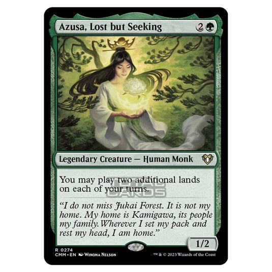 Magic The Gathering - Commander Masters - Azusa, Lost but Seeking - 0274