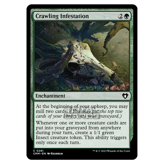 Magic The Gathering - Commander Masters - Crawling Infestation - 0281