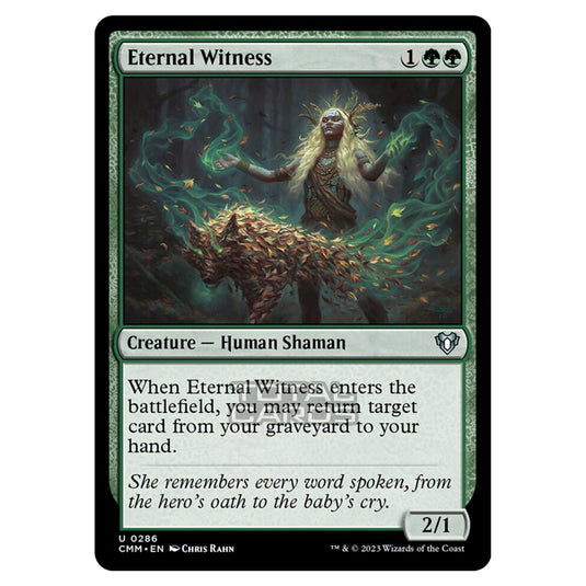 Magic The Gathering - Commander Masters - Eternal Witness - 0286