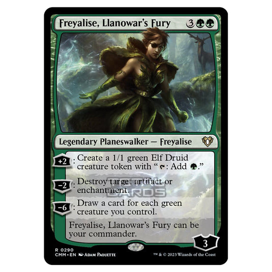 Magic The Gathering - Commander Masters - Freyalise, Llanowar's Fury - 0290