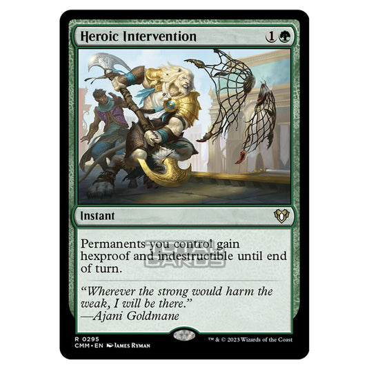 Magic The Gathering - Commander Masters - Heroic Intervention - 0295