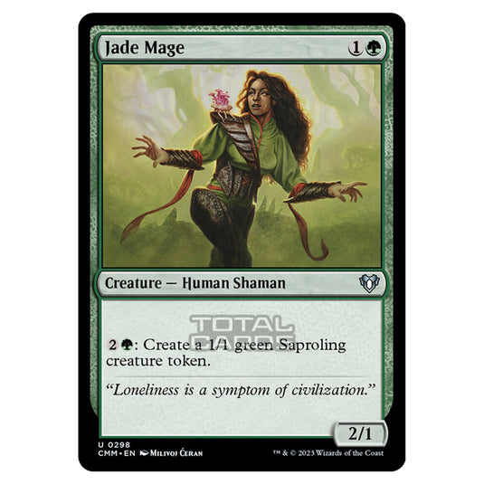 Magic The Gathering - Commander Masters - Jade Mage - 0298