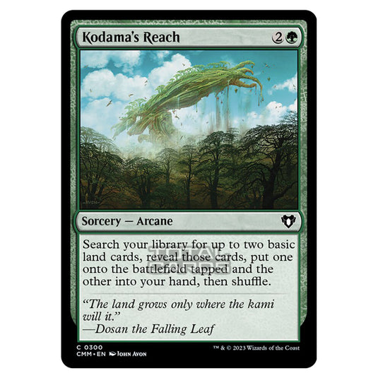 Magic The Gathering - Commander Masters - Kodama's Reach - 0300