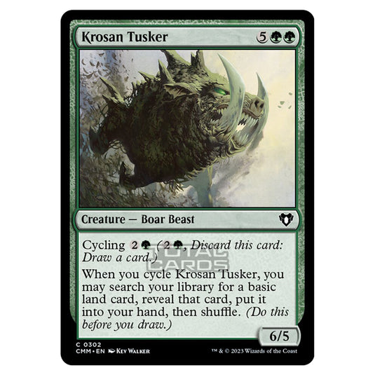 Magic The Gathering - Commander Masters - Krosan Tusker - 0302