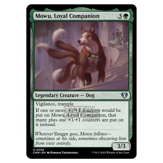 Magic The Gathering - Commander Masters - Mowu, Loyal Companion - 0306