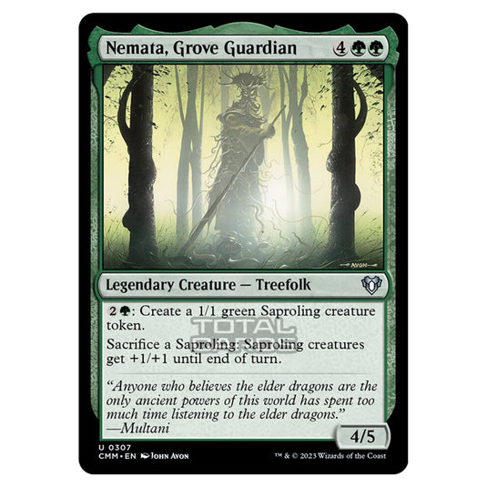 Magic The Gathering - Commander Masters - Nemata, Grove Guardian - 0307