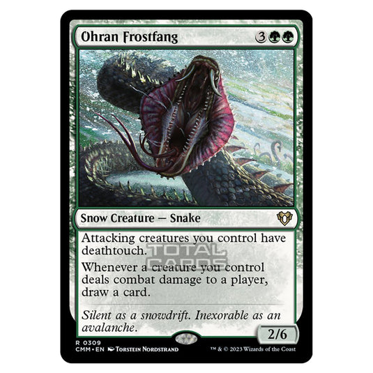 Magic The Gathering - Commander Masters - Ohran Frostfang - 0309