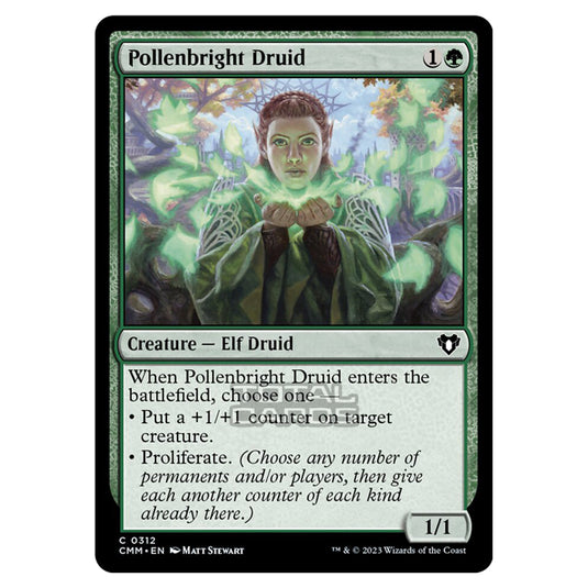 Magic The Gathering - Commander Masters - Pollenbright Druid - 0312