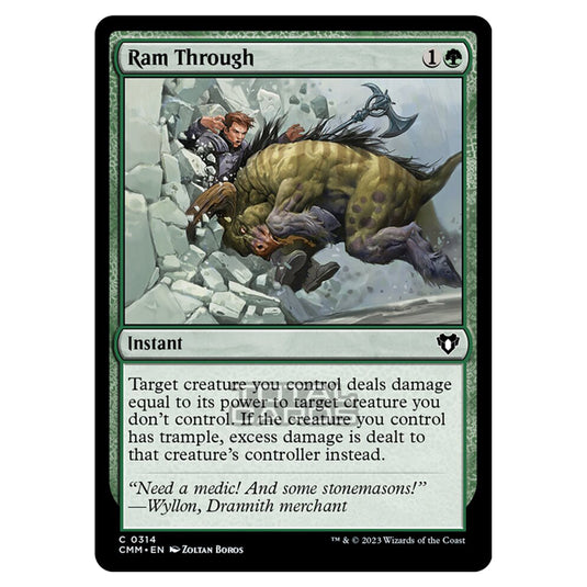 Magic The Gathering - Commander Masters - Ram Through - 0314