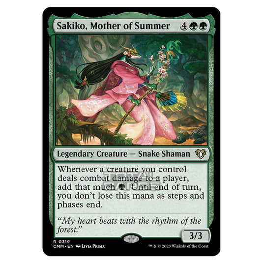 Magic The Gathering - Commander Masters - Sakiko, Mother of Summer - 0319