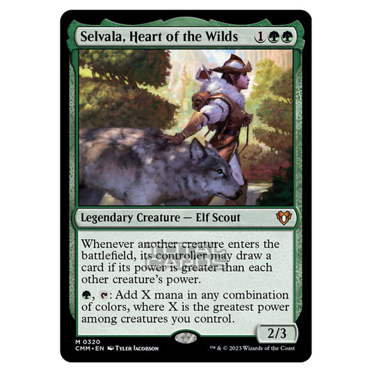 Magic The Gathering - Commander Masters - Selvala, Heart of the Wilds - 0320