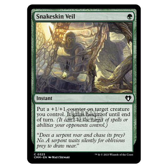 Magic The Gathering - Commander Masters - Snakeskin Veil - 0323