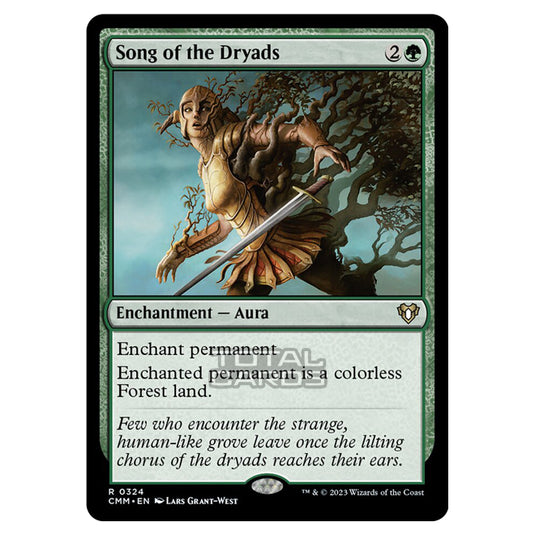 Magic The Gathering - Commander Masters - Song of the Dryads - 0324