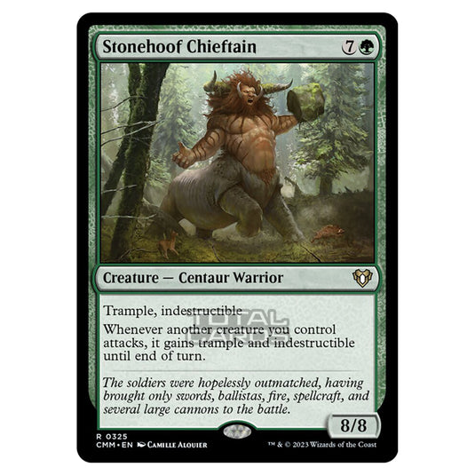 Magic The Gathering - Commander Masters - Stonehoof Chieftain - 0325