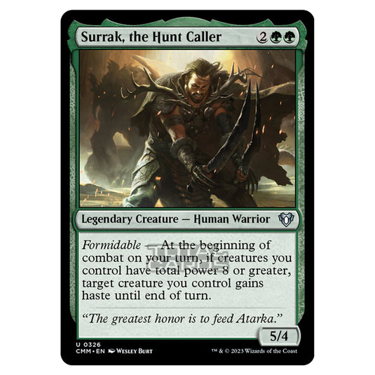 Magic The Gathering - Commander Masters - Surrak, the Hunt Caller - 0326