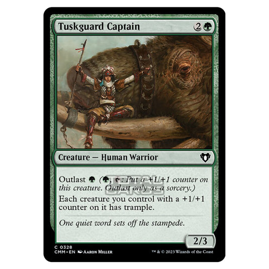 Magic The Gathering - Commander Masters - Tuskguard Captain - 0328