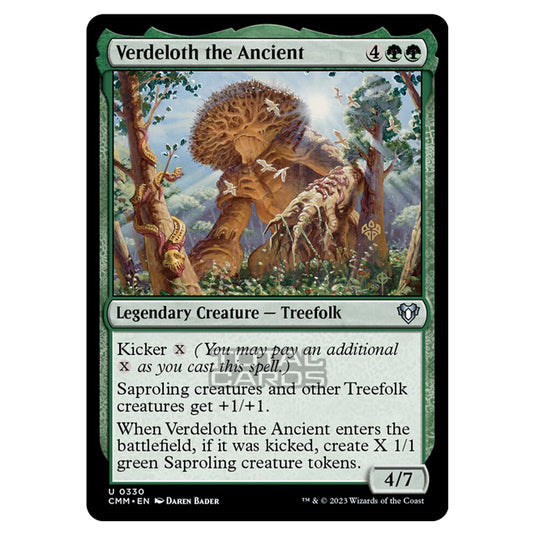 Magic The Gathering - Commander Masters - Verdeloth the Ancient - 0330