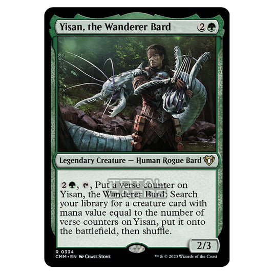 Magic The Gathering - Commander Masters - Yisan, the Wanderer Bard - 0334