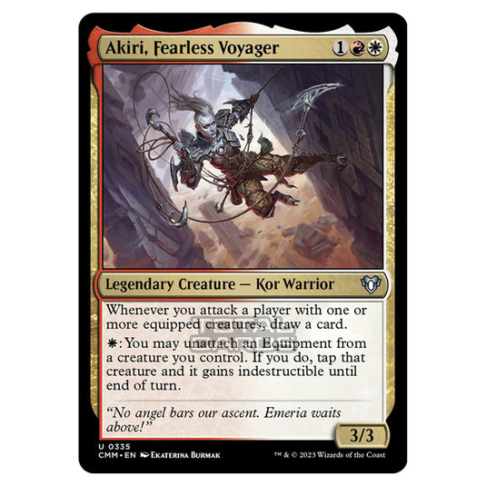 Magic The Gathering - Commander Masters - Akiri, Fearless Voyager - 0335