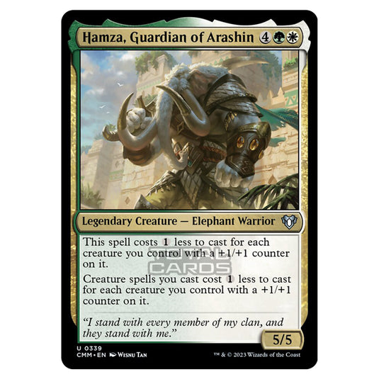 Magic The Gathering - Commander Masters - Hamza, Guardian of Arashin - 0339