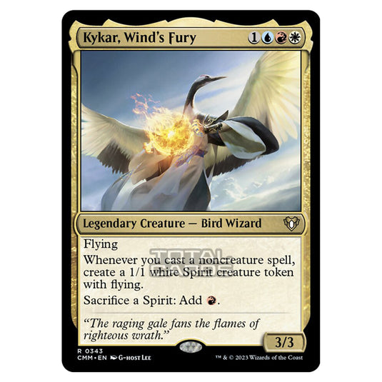 Magic The Gathering - Commander Masters - Kykar, Wind's Fury - 0343