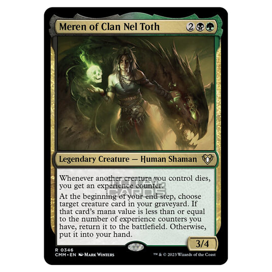 Magic The Gathering - Commander Masters - Meren of Clan Nel Toth - 0346