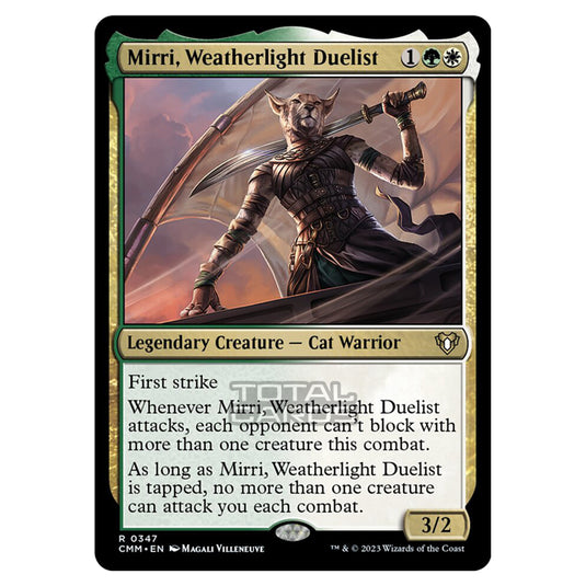 Magic The Gathering - Commander Masters - Mirri, Weatherlight Duelist - 0347