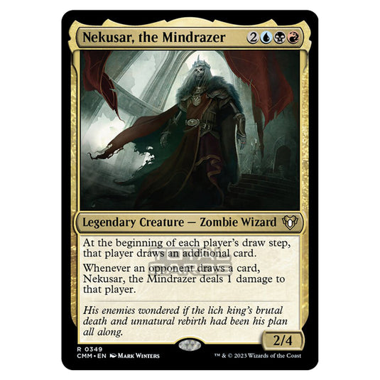 Magic The Gathering - Commander Masters - Nekusar, the Mindrazer - 0349