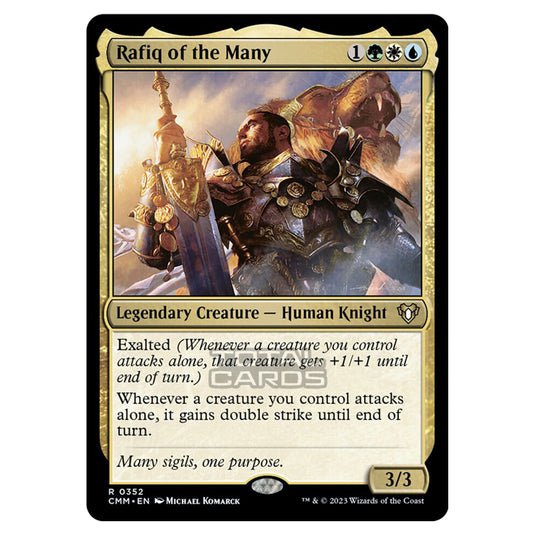 Magic The Gathering - Commander Masters - Rafiq of the Many - 0352