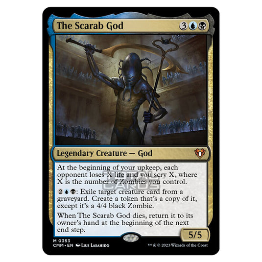 Magic The Gathering - Commander Masters - The Scarab God - 0353