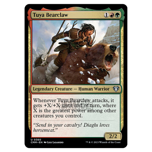 Magic The Gathering - Commander Masters - Tuya Bearclaw - 0360