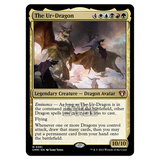 Magic The Gathering - Commander Masters - The Ur-Dragon - 0361