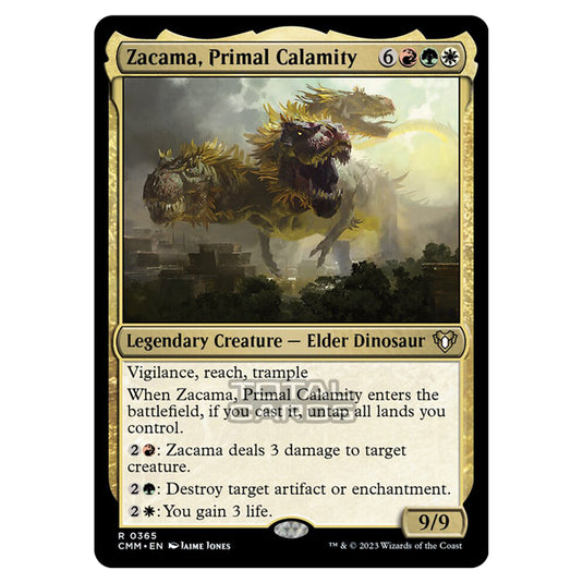 Magic The Gathering - Commander Masters - Zacama, Primal Calamity - 0365