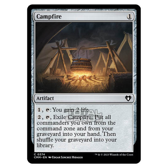 Magic The Gathering - Commander Masters - Campfire - 0374