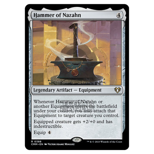 Magic The Gathering - Commander Masters - Hammer of Nazahn - 0388