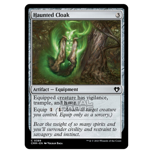 Magic The Gathering - Commander Masters - Haunted Cloak - 0389