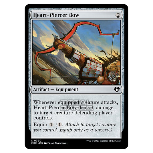 Magic The Gathering - Commander Masters - Heart-Piercer Bow - 0390