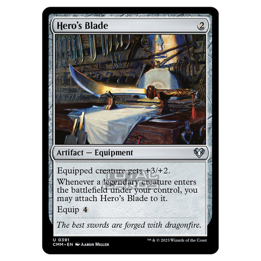 Magic The Gathering - Commander Masters - Hero's Blade - 0391