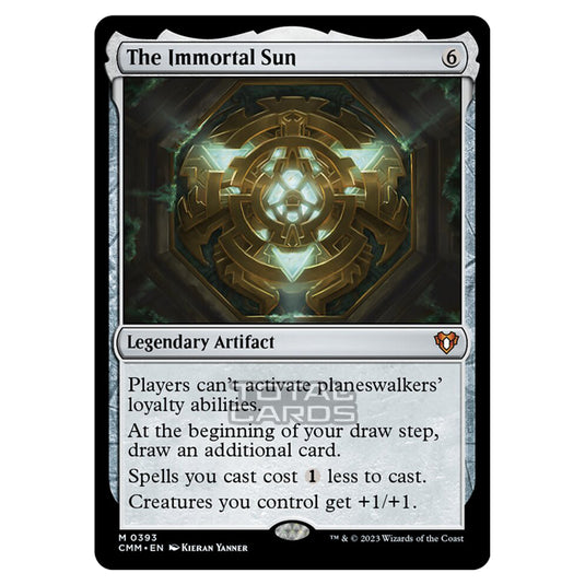 Magic The Gathering - Commander Masters - The Immortal Sun - 0393