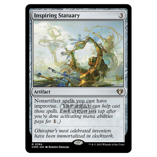 Magic The Gathering - Commander Masters - Inspiring Statuary - 0394