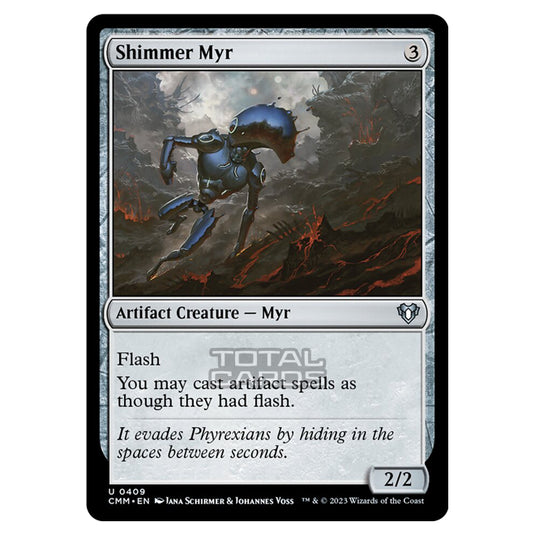 Magic The Gathering - Commander Masters - Shimmer Myr - 0409