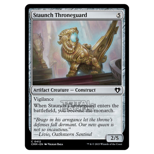 Magic The Gathering - Commander Masters - Staunch Throneguard - 0412