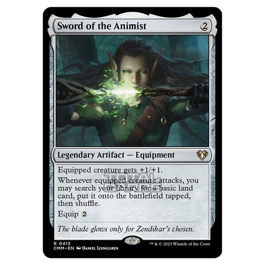 Magic The Gathering - Commander Masters - Sword of the Animist - 0413