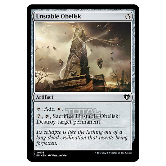 Magic The Gathering - Commander Masters - Unstable Obelisk - 0416