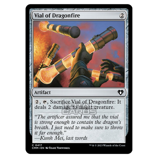 Magic The Gathering - Commander Masters - Vial of Dragonfire - 0417