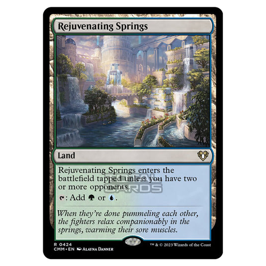 Magic The Gathering - Commander Masters - Rejuvenating Springs - 0424