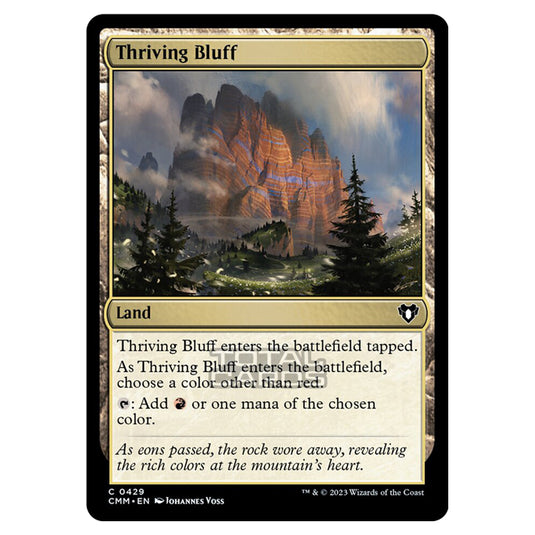 Magic The Gathering - Commander Masters - Thriving Bluff - 0429