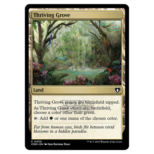 Magic The Gathering - Commander Masters - Thriving Grove - 0430