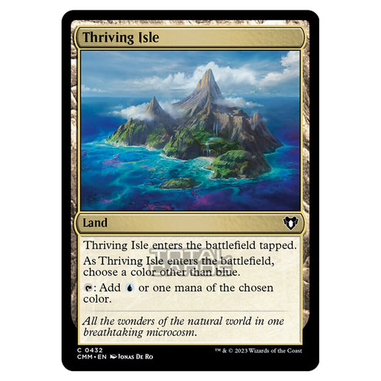 Magic The Gathering - Commander Masters - Thriving Isle - 0432