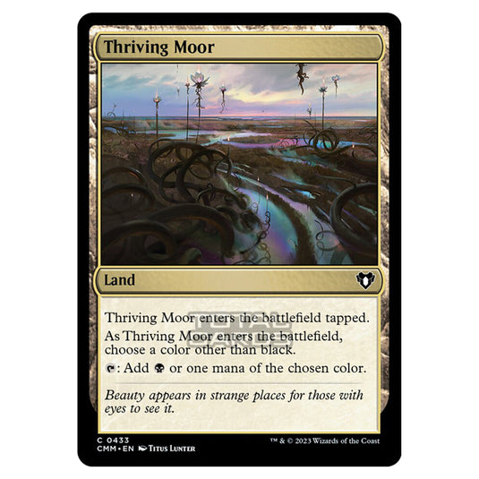 Magic The Gathering - Commander Masters - Thriving Moor - 0433